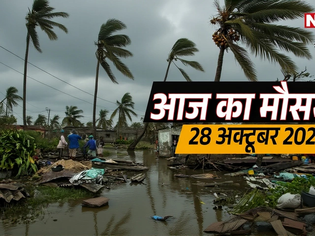 IMD Warns of Heavy Rain, Thunderstorms Across India from Oct 27–31, 2025